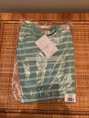 LAKE Long Short Set Meadow Stripe NWT